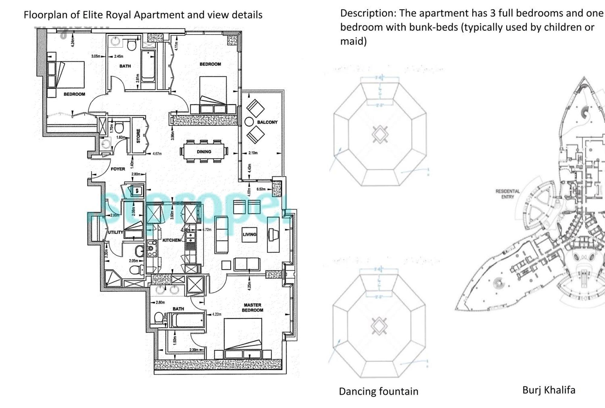 Elite Royal Apartment - Burj Residences Tower 5 Dubai Eksteriør billede